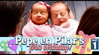 Pepe en Pilar's First Birthday - Part 1