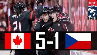 Canada vs Czech Republic | 2019 WJC Highlights | Dec. 29, 2018