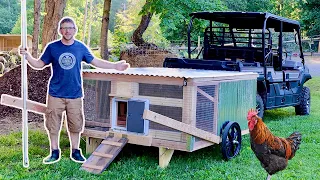 Finally, the Best Automatic Mobile Chicken Coop