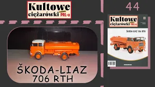 Deagostini - Kultowe Ciężarówki z epoki PRL-u - Numer 44 - Prezentacja - Škoda-Liaz 706 RTH - 1958