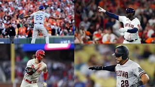 The first day of the Division Series round was WILD!! (D-backs and Phillies pull off upsets!)