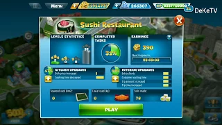 Cooking Fever - Sushi Restaurant GamePlay | Level 6