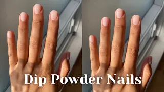 DIY Dip Powder Nails | *super* easy tutorial