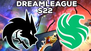 TI CHAMPS CARRY BATTLE, YATORO vs SKITER !! TEAM SPIRIT vs TEAM FALCONS - DREAMLEAGUE S22 DOTA 2