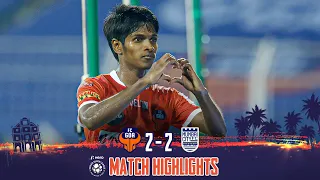 Highlights - FC Goa 2-2 Mumbai City FC - Semi-Final 1 (1st Leg) | Hero 2020-21