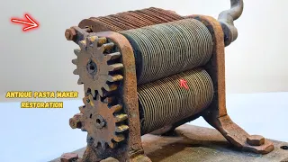 Noodles Machine Restoration - We Are Making Homemade Noodles For You!