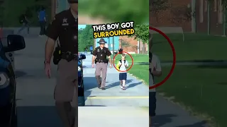 This boy had one request from this cop 🥺 #shorts