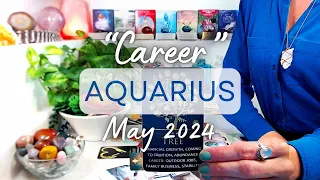 AQUARIUS "CAREER" May 2024: Success & Victory ~ Promotion, Pay Raise, Or Recognition For Hard Work!