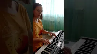 Итальянская народная песня "Санта-Лючия" на фортепиано