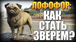 GTA 5 - Как Играть за Животных? (Лофофоры) #4