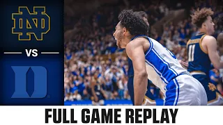 Notre Dame vs. Duke Full Game Replay | 2023-24 ACC Men's Basketball
