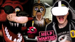 FNAF Help wanted VR is terrifying... FNAF 1 VR Full Game