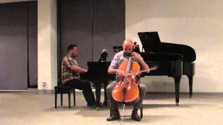 Beethoven Cello Sonata no. 3 in A Major, 1st movement,  Allegro ma non tanto