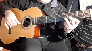 El mendigo - Los Cantores del Alba - Cover Guitarra (Link tablatura)