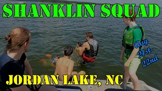 Shanklin Squad - Jordan Lake NC Trip [Waterskiing, Tubing, 2021 Yamaha AR195] Aug 21-22 2021