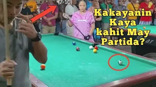 Ang Ganda Sana ng Laban kaso ganito ang Nagyari | Babaeng Tirador ng Davao | 10 balls | Billiards