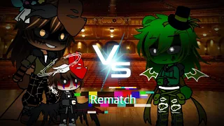 Aftons Vs Phantoms (Re-remake)[Part 2: Chris vs Freddy] || Molten Wolf ||