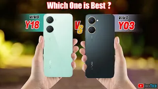 🔥 Duel High Tech! Vivo Y18 Vs Vivo Y03 Off in a Smartphone Showdown!