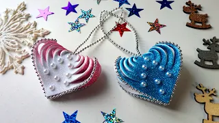 🎀Игрушки на ёлку за 5 минут 🎄 Новогодние поделки 🎄 Своими руками ❄️ DIY christmas ornaments