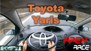 🚗 2005 Toyota Yaris / Vitz 1.0 | POV | Top Speed German Autobahn | Test Drive | 4K