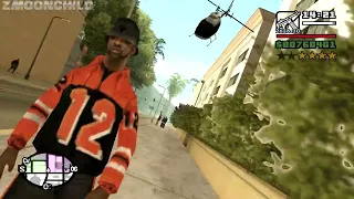 Gang Wars with a 4 Star Wanted Level - part 5 - GTA San Andreas - from the FPV Starter Save