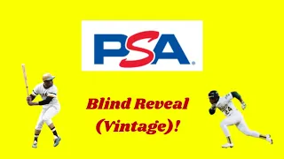 Episode 54:  PSA Blind Reveal (Vintage).  Rickey Henderson, Nolan Ryan, Clemente, Reggie, and more.