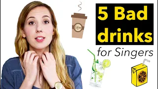 5 Bad Drinks for Singers