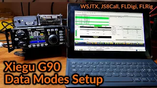 Xiegu G90 Digital Modes Setup