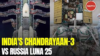 Chandrayaan-3 vs Luna-25: Differences Between India And Russia's Moon Missions