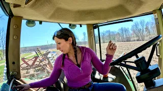 4th Day Tillage - Discing all over & Potato Hills