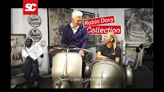 Meet Robin Davy's Vespa collection in detail