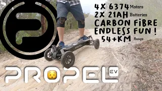 The PROPEL X4S is an OFF ROAD beast ! And on road dream 😃