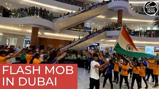 Flash mob celebrating 76th Indian Independence Day takes Dubai shoppers by surprise