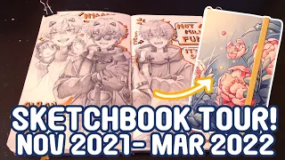 SKETCHBOOK TOUR! | Nov 2021 - Mar 2022