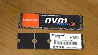 Быстрый SSD накопитель M.2. Colorful 512G NVMe, Teelkoou 128G NGFF, Samsung - Собираем компьютер #2