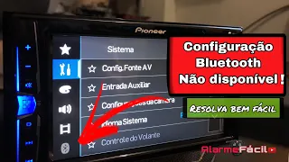 Pioneer com Bluetooth Inativo