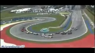 Tribute to Lewis hamilton's best overtakes(2007-2011)