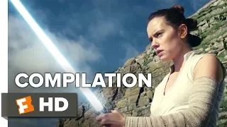 Star Wars: The Last Jedi ALL Trailers + Extras (2017) | Movieclips Trailers