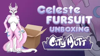 CELESTE FURSUIT UNBOXING |CityMutt Fursuits Unboxing