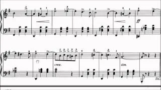 Piano Pieces for Children Grade 3 No.42 Lehar Merry Widow Waltz (P.134) Sheet Music
