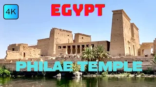 Philae Temple Aswan Egypt 4K