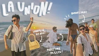 LA UNION VLOG 🌊: First Time in ELYU + What's In My Mini Bag! (Budget Trip)