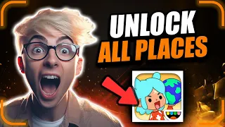 How To Unlock All PLACES in Toca Life World FREE for iOS/Android! Unlock Mega Pack & All Locations