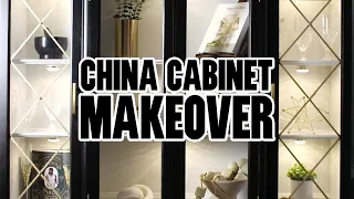 DIY China Cabinet Makeover | Furniture Flip | Furniture Makeover