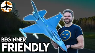 Almost Anyone Can Fly This RC Jet - FMS F-16 70mm