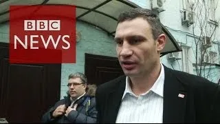 Ukraine Crisis: Klitschko 'President Yanukovych has disappeared' - BBC News