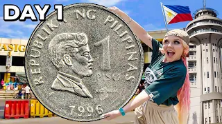 Surviving Using Only 1 PESO  | EMRYS ARI (PHILIPPINES)