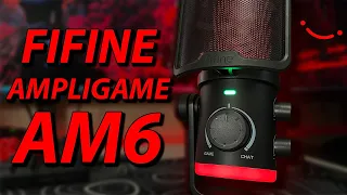 Fifine Ampligame AM6 - ЛУЧШИЙ микрофон от Fifine для стримов и дискорда, но есть нюансы..