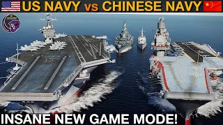2000's US Carrier Group vs 2000's Chinese Carrier Group (Naval Battle 67) | DCS