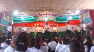 CST MUNDGOD ARTS BOYS PERFORMING CRAZY DANCE FOR TEACHER DAY